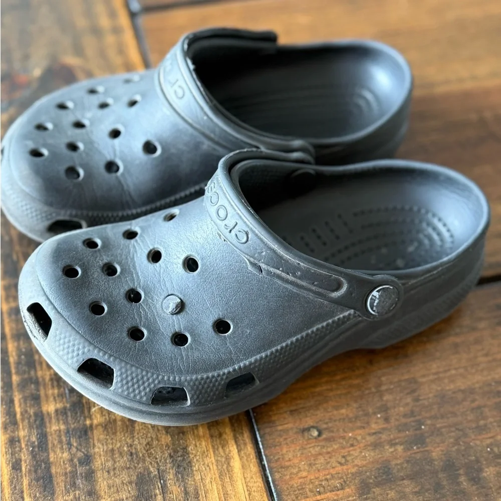 CROCS Kids' Charcoal Water Shoes